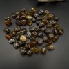 Polished Baltic Amber Beads with Inclusions: Jewelry Making