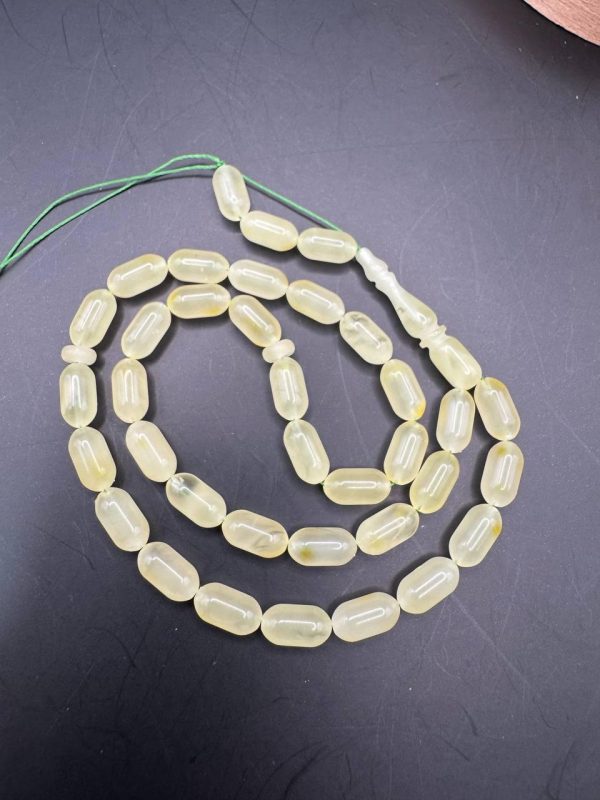 Natural Baltic Amber Rosary: 33-Bead Muslim Prayer Beads