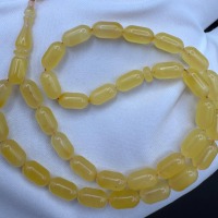 il_fullxfull.6984739557_doxu.jpg Natural Amber Travel Tasbih, 33 Beads, Golden Yellow