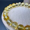 Baltic Amber Bracelet: Honey Yellow Faceted Beads