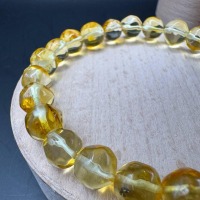 il_fullxfull.7034655896_qlac.jpg Faceted Honey Yellow Baltic Amber Bracelet, 8.7g