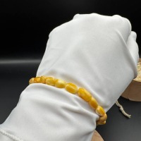 il_fullxfull.7075432386_it3f.jpg Landscape Baltic Amber Bracelet, Creamy Yellow, 5mm, 3.5g