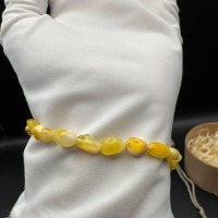 Milk Ivory and Honey Baltic Amber Bracelet, 4g