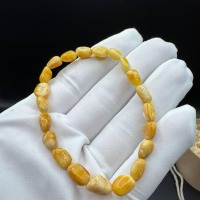 il_fullxfull.7123372587_ihle.jpg Landscape Baltic Amber Bracelet, Creamy Yellow, 5mm, 3.5g
