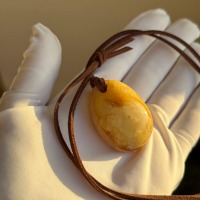il_fullxfull.7401962700_6w07.jpg Hand-Carved Honey Baltic Amber Pendant, 12.3g