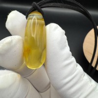 il_fullxfull.7422929773_8e09.jpg Transparent Honey Baltic Amber Pendant, 38mm, 8.6g