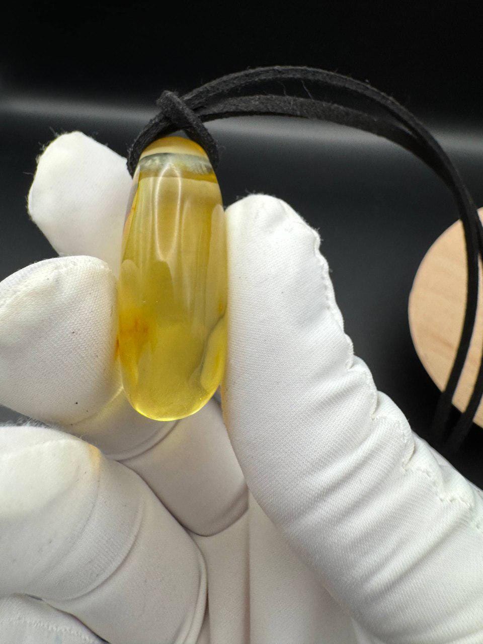 il_fullxfull.7422929773_8e09.jpg Transparent Honey Baltic Amber Pendant, 38mm, 8.6g