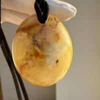 il_fullxfull.7449908343_2iz9.jpg Polished Honey Baltic Amber Pendant, 37mm, 12g