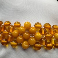Vintage Multistrand Baltic Amber Bracelet, Butterscotch, 8.5g