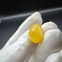 il_fullxfull.7469209440_rh6h.jpg Milky Butterscotch Baltic Amber Teardrop Pendant, 3.7g
