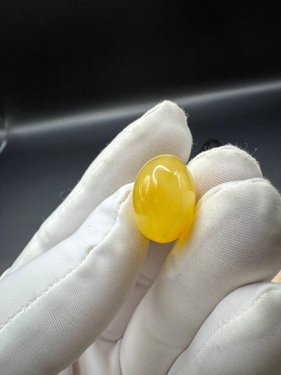 il_fullxfull.7469209440_rh6h.jpg Milky Butterscotch Baltic Amber Teardrop Pendant, 3.7g