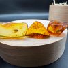 Natural Baltic Amber with Inclusions, Fossil Amber Stone