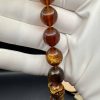 Baltic Amber Tasbih, 33-Bead Islamic Prayer Beads, Ramadan Gift
