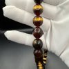 Pressed Baltic Amber Tasbih, Islamic Prayer Beads, 33 Beads