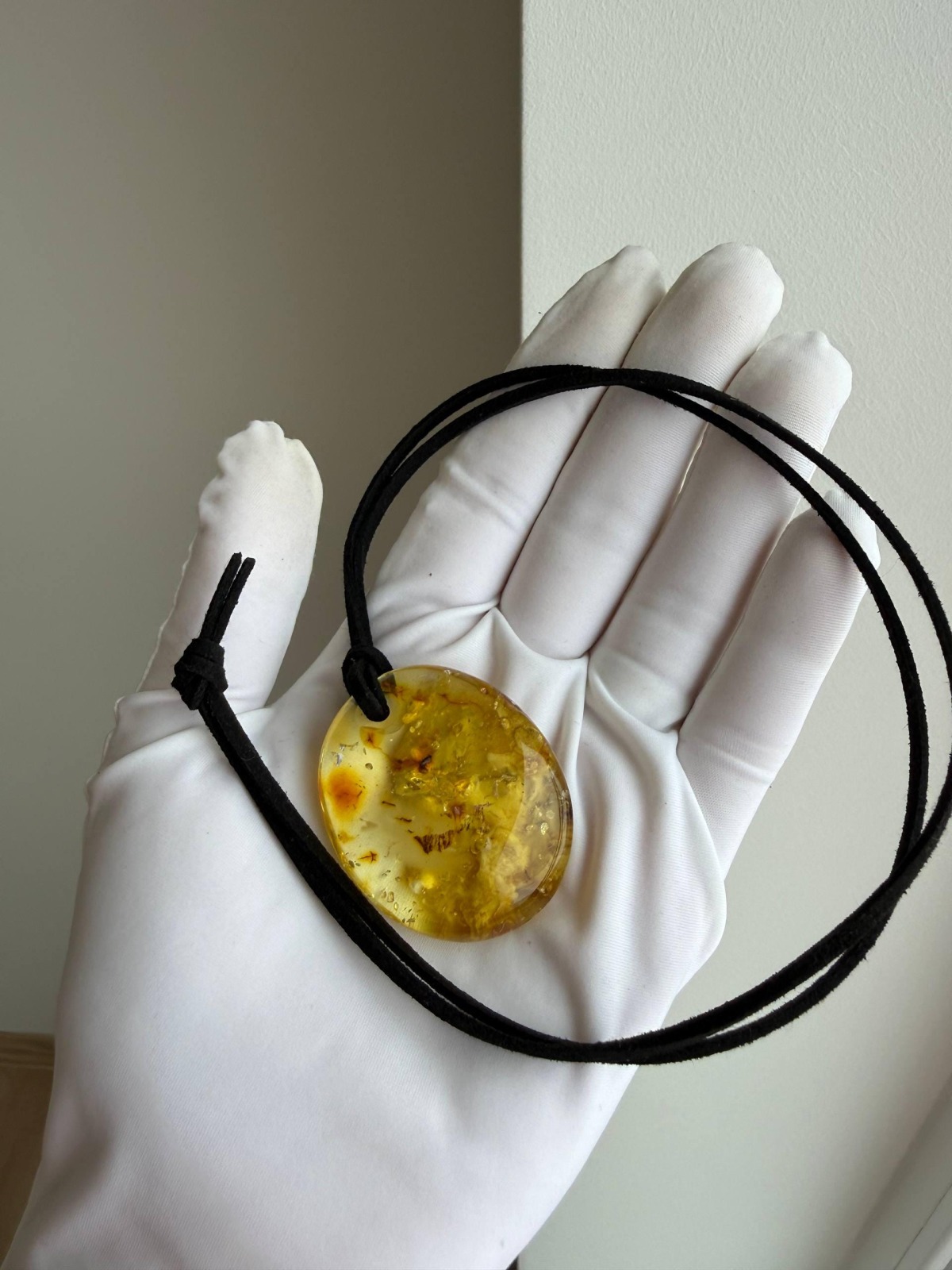 il_fullxfull.7739129862_fqnv.jpg Honey Cognac Baltic Amber Statement Pendant, 42mm, 15g