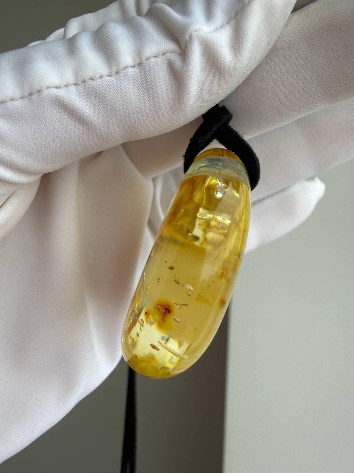 il_fullxfull.7739129866_qy40.jpg Honey Cognac Baltic Amber Statement Pendant, 42mm, 15g