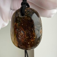 il_fullxfull.7785142167_lsic.jpg Large Honey Cognac Baltic Amber Pendant, 46mm, 22g