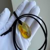 Natural Baltic Amber Pendant Necklace, Amber Stone Pendant