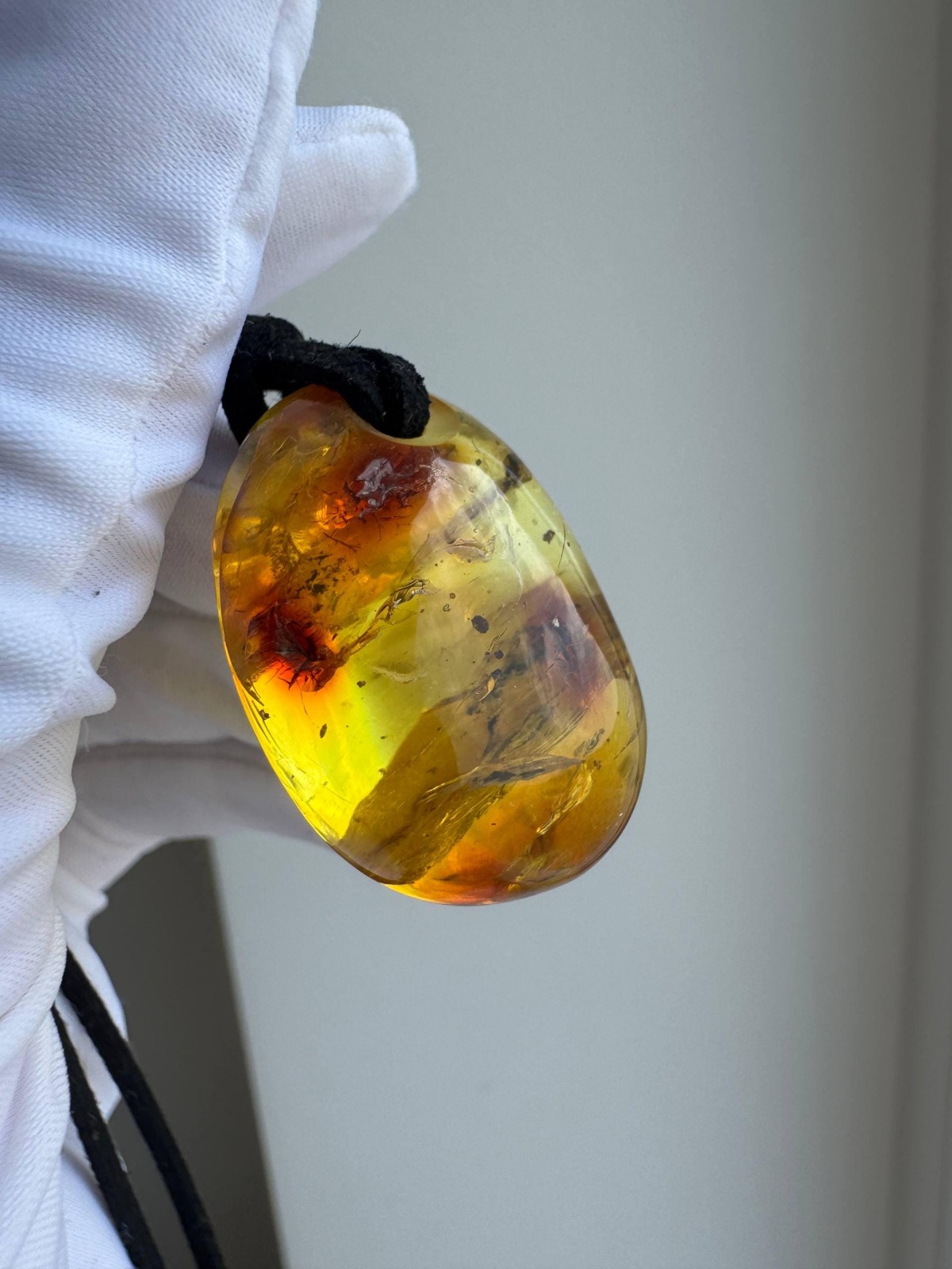 il_fullxfull.8099109174_8nix.jpg Golden Honey Baltic Amber Teardrop Pendant, 32mm, 7g