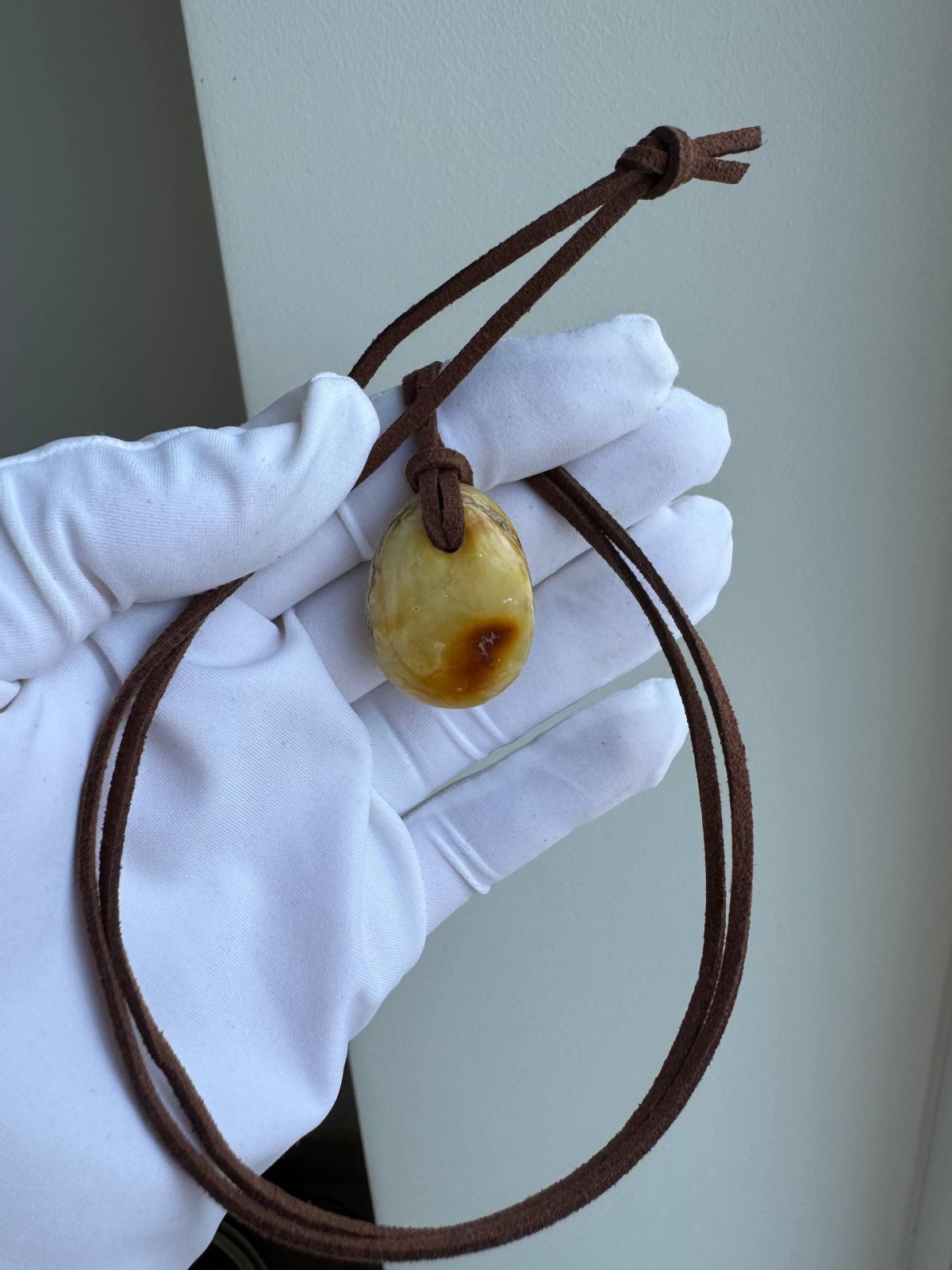 il_fullxfull.8136866114_n1yx.jpg Butterscotch Baltic Amber Pendant, Polished Oval, 6g