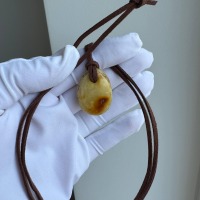 il_fullxfull.8136866114_n1yx.jpg Butterscotch Baltic Amber Pendant, Polished Oval, 6g