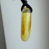 Natural Baltic Amber Pendant Necklace, Amber Stone Pendant