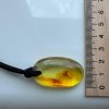 Natural Baltic Amber Pendant Necklace, Amber Stone Pendant