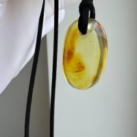 il_fullxfull.8146991095_jytx.jpg Cognac and Butterscotch Baltic Amber Pendant, 38mm, 7g