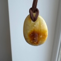 il_fullxfull.8184760395_fjv9.jpg Butterscotch Baltic Amber Pendant, Polished Oval, 6g