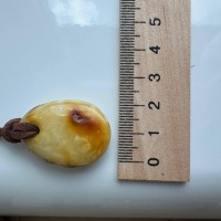 il_fullxfull.8184760405_9cby.jpg Butterscotch Baltic Amber Pendant, Polished Oval, 6g