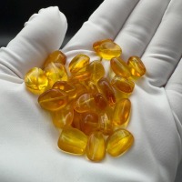 Honey Golden Baltic Amber Beads, Polished, 5-12mm